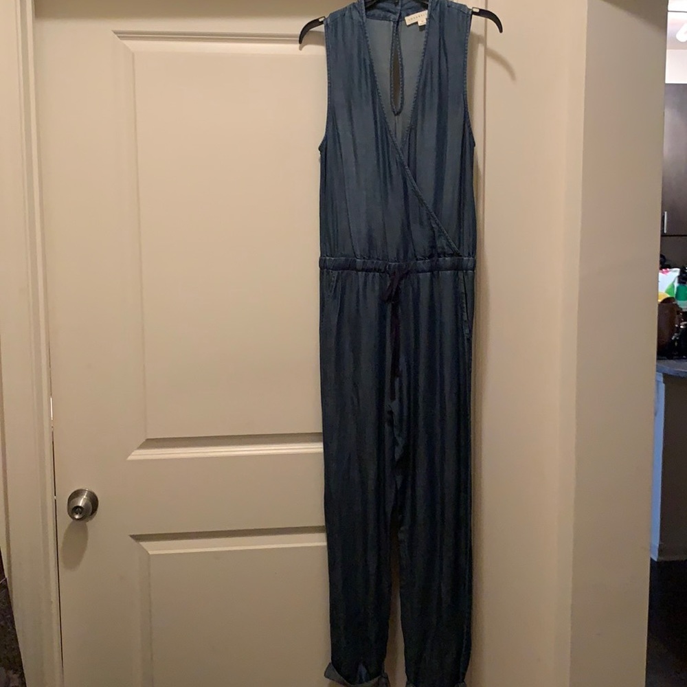 Chambray Jumpsuit